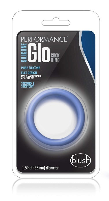 Performance Go Pro Glo Cock Ring -Blue