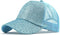 Blue Glitter Baseball Cap