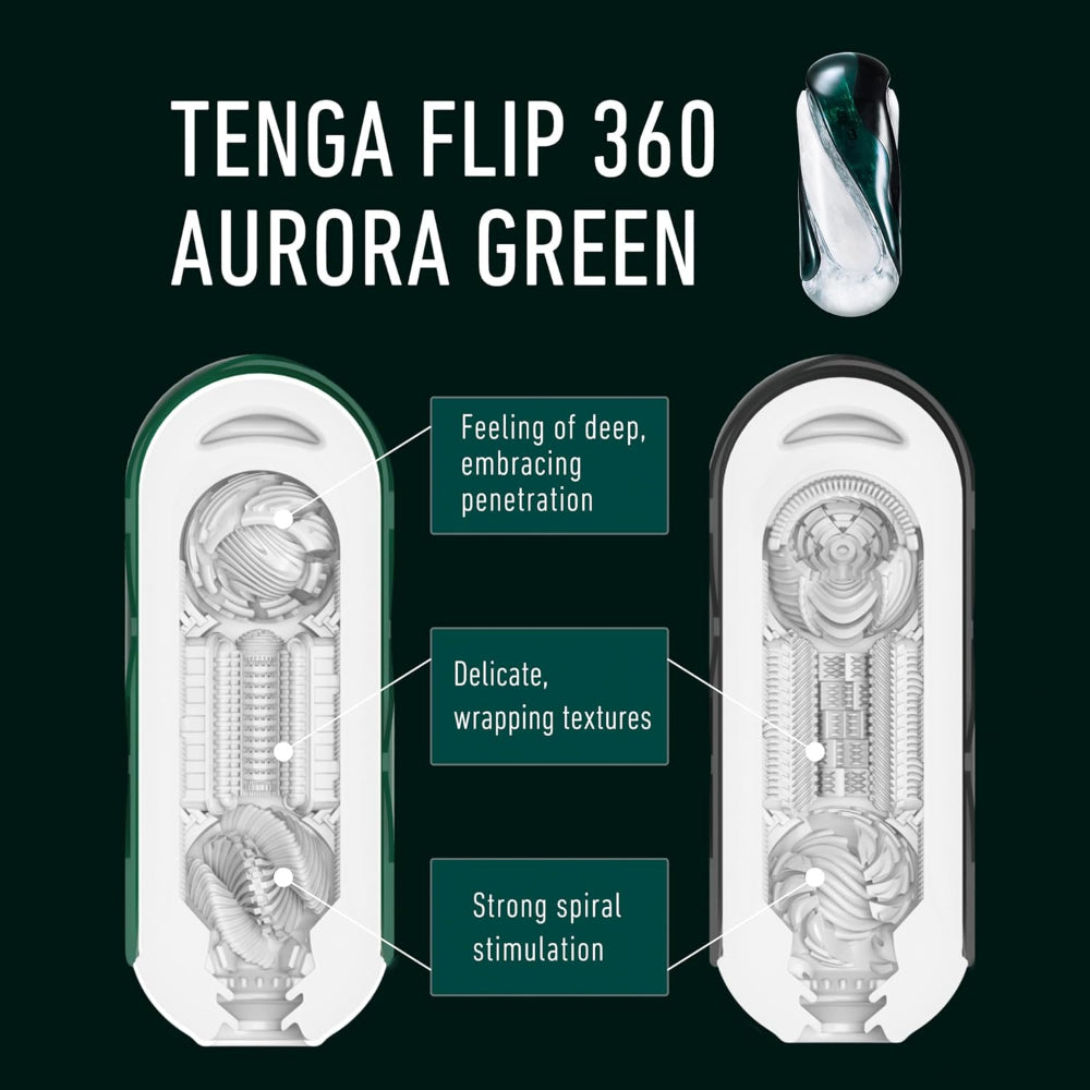 Tenga Flip 360 Green