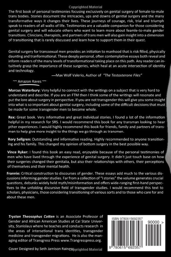 Hung Jury: Testimonies of Genital Surgery by Transsexual Men
