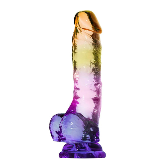 Adam & Eve 'Sunrise' Dreams Dildo -Rainbow