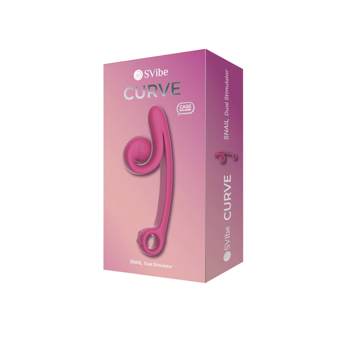 SVibe Snail Curve Vibrator - Pink