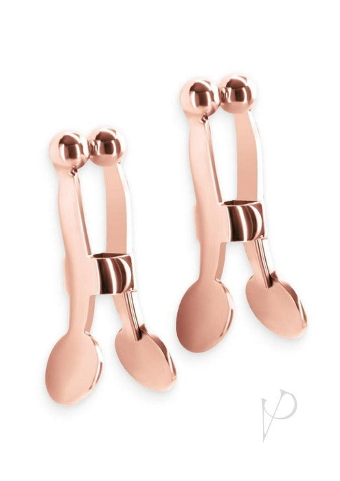 Bound 'C1' Nipple Clamps -Rose Gold