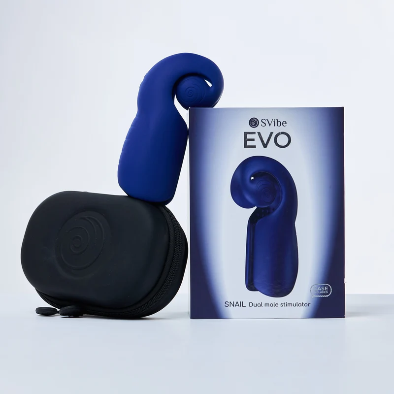 SVibe Snail Evo Stroker - Navy - view 2