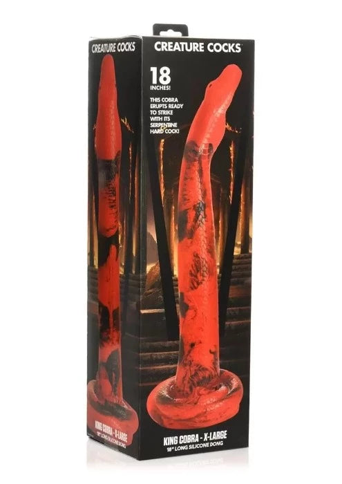 Creature Cocks "King Cobra" 18in Dildo