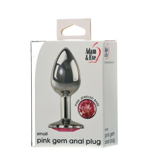 Adam & Eve 'Pink' Gem Anal Plug -Small