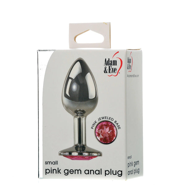 Adam & Eve 'Pink' Gem Anal Plug -Small