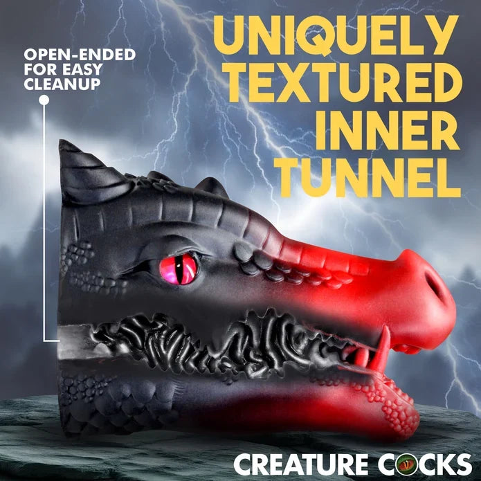 Creature Cocks 'Drago' Silicone Masturbator