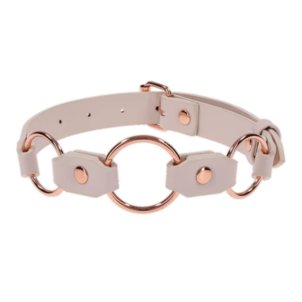 S&M Ring Day Collar Peaches & Cream