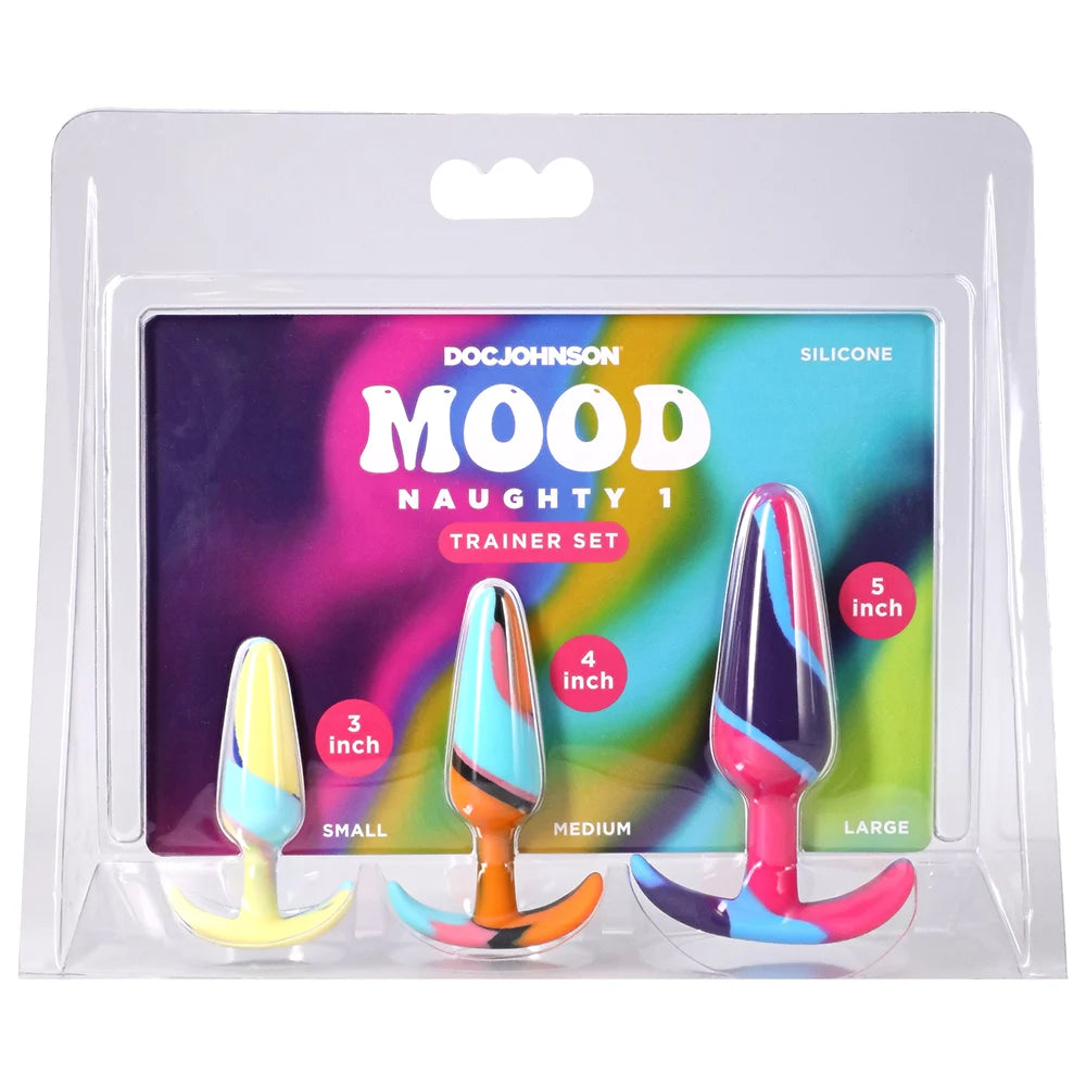 Mood Naughty 'Kaleidoscope' Anal Training Set 3-Piece