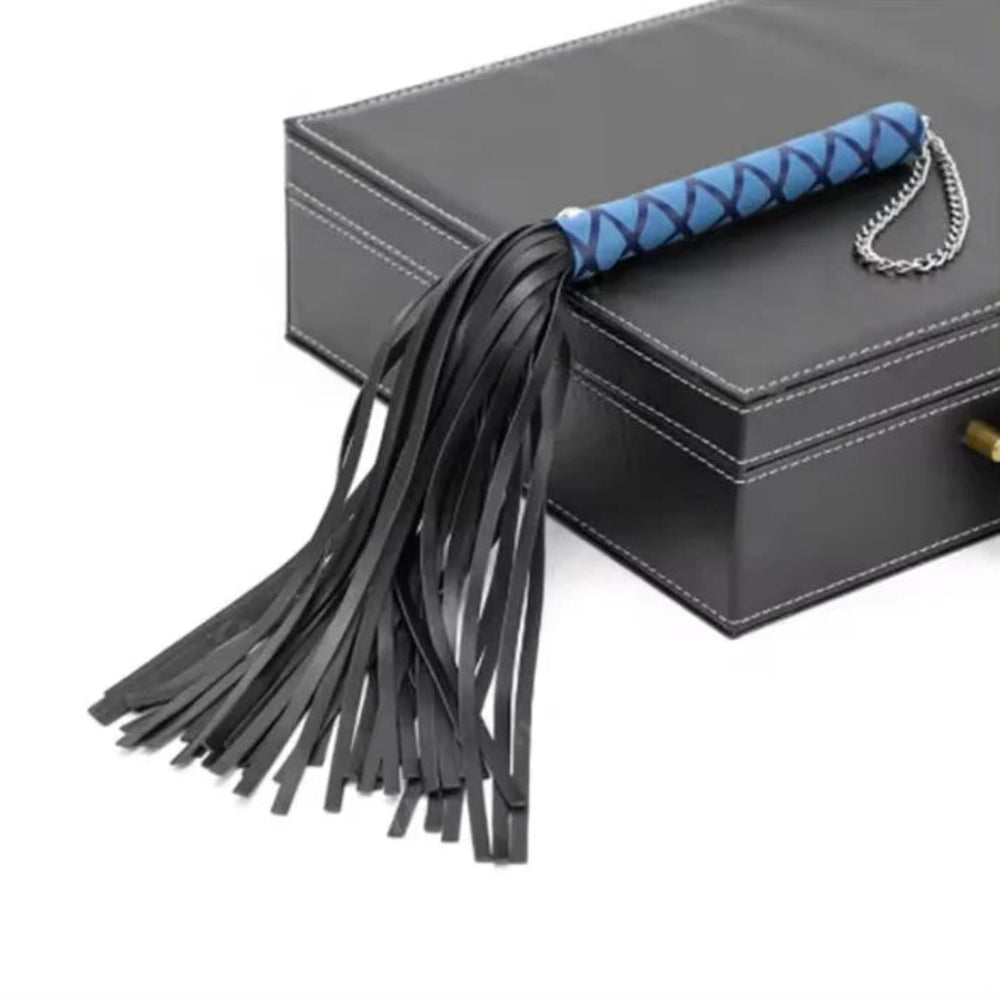 Pink Elephant 16 inch Flogger -Blue