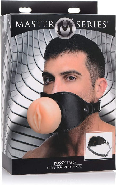 MS 'Pussy Face' Pussy Boy Mouth Gag