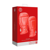 Ouch! Puppy Play "Dog" Mitts -Red