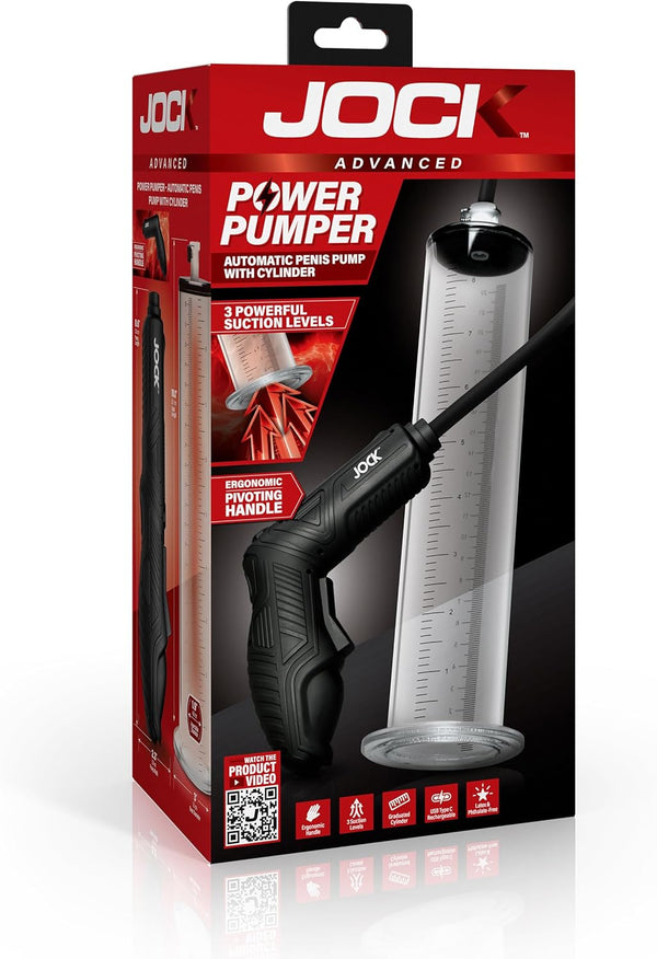 Jock Advanced 'Power Pumper' Automatic Penis Pump