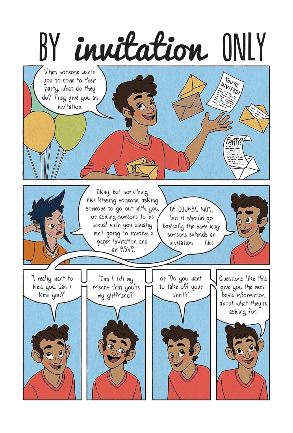 Wait, What?: A Comic Book Guide to Relationships, Bodies, and Growing Up