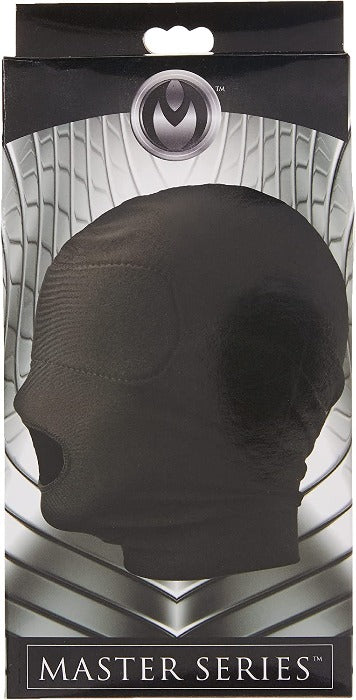 MS 'Disguise' Open Mouth Hood W/Padded Blindfold