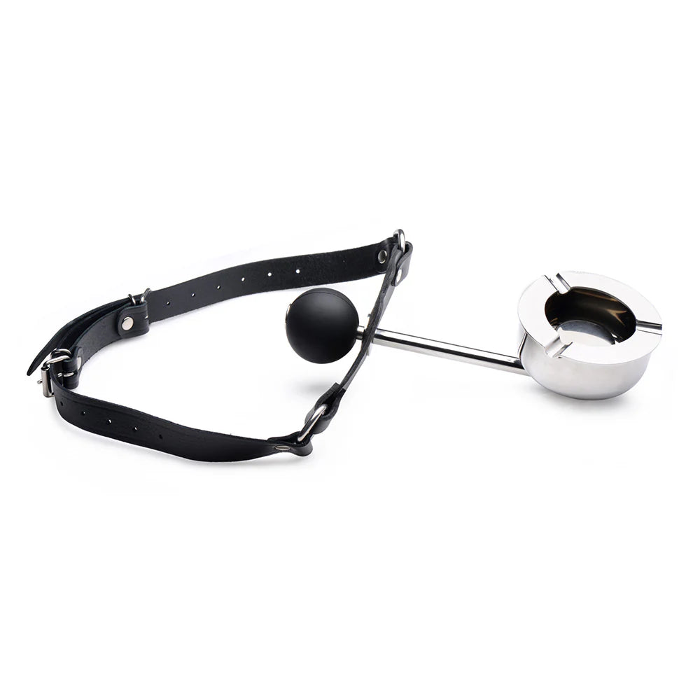 Leather Ashtray Ball Gag