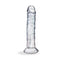 Naturally Yours - Glamor - Sparkling Clear Dildo 7"