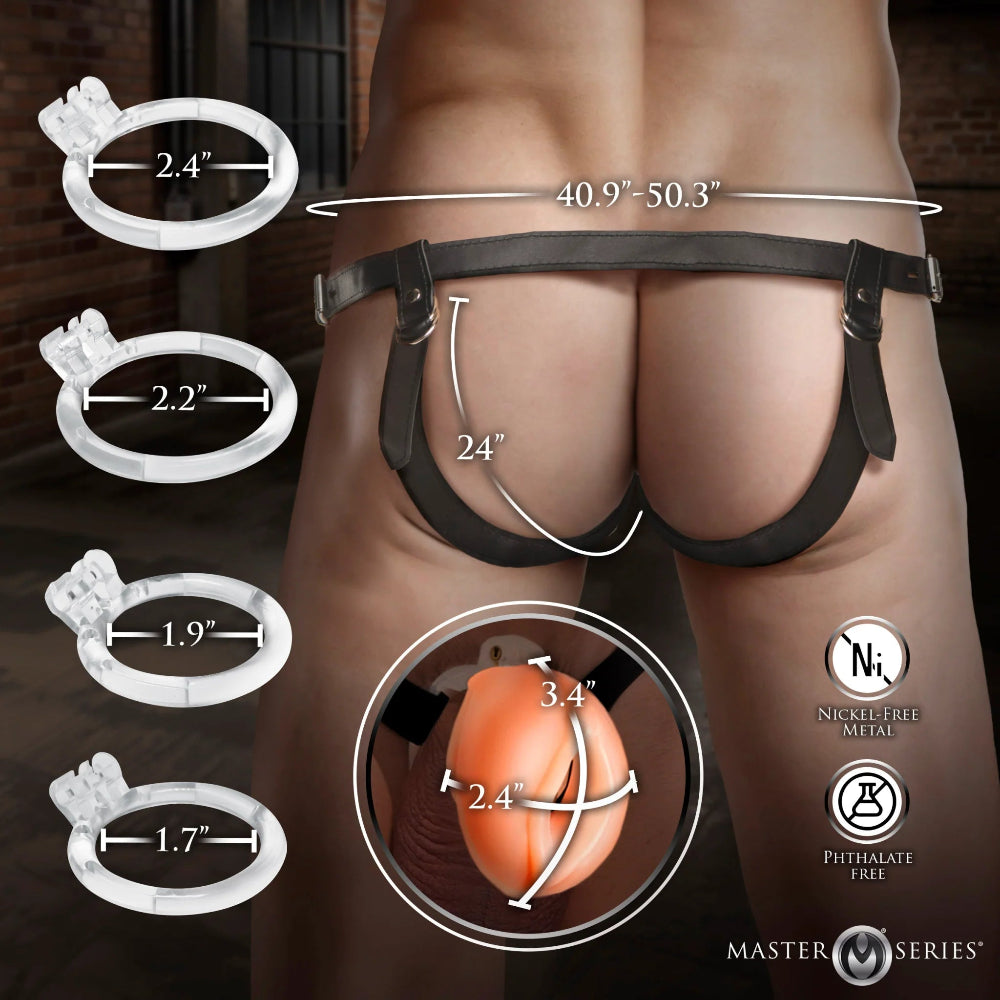 MS - Pussy Chastity Cage - Light
