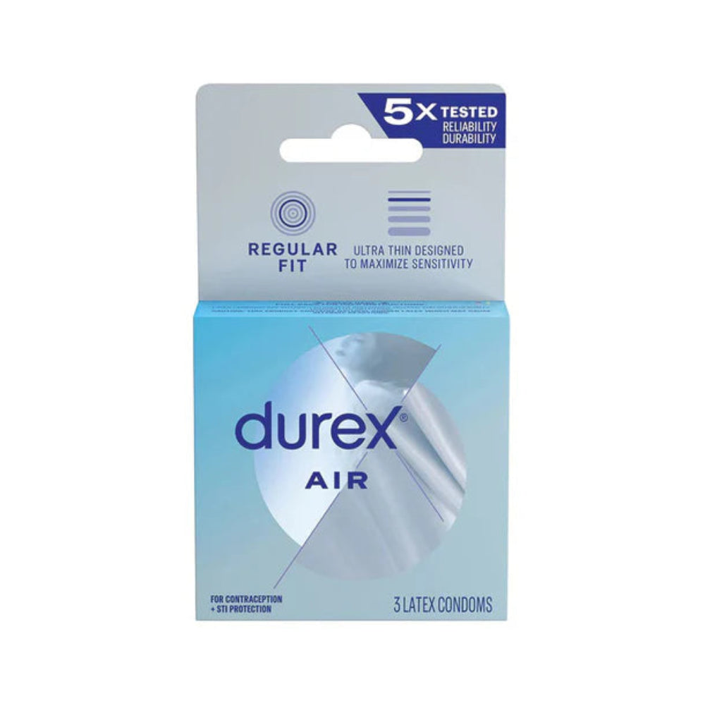 Durex Air Condoms Regular Fit Ultra Thin - 3pk
