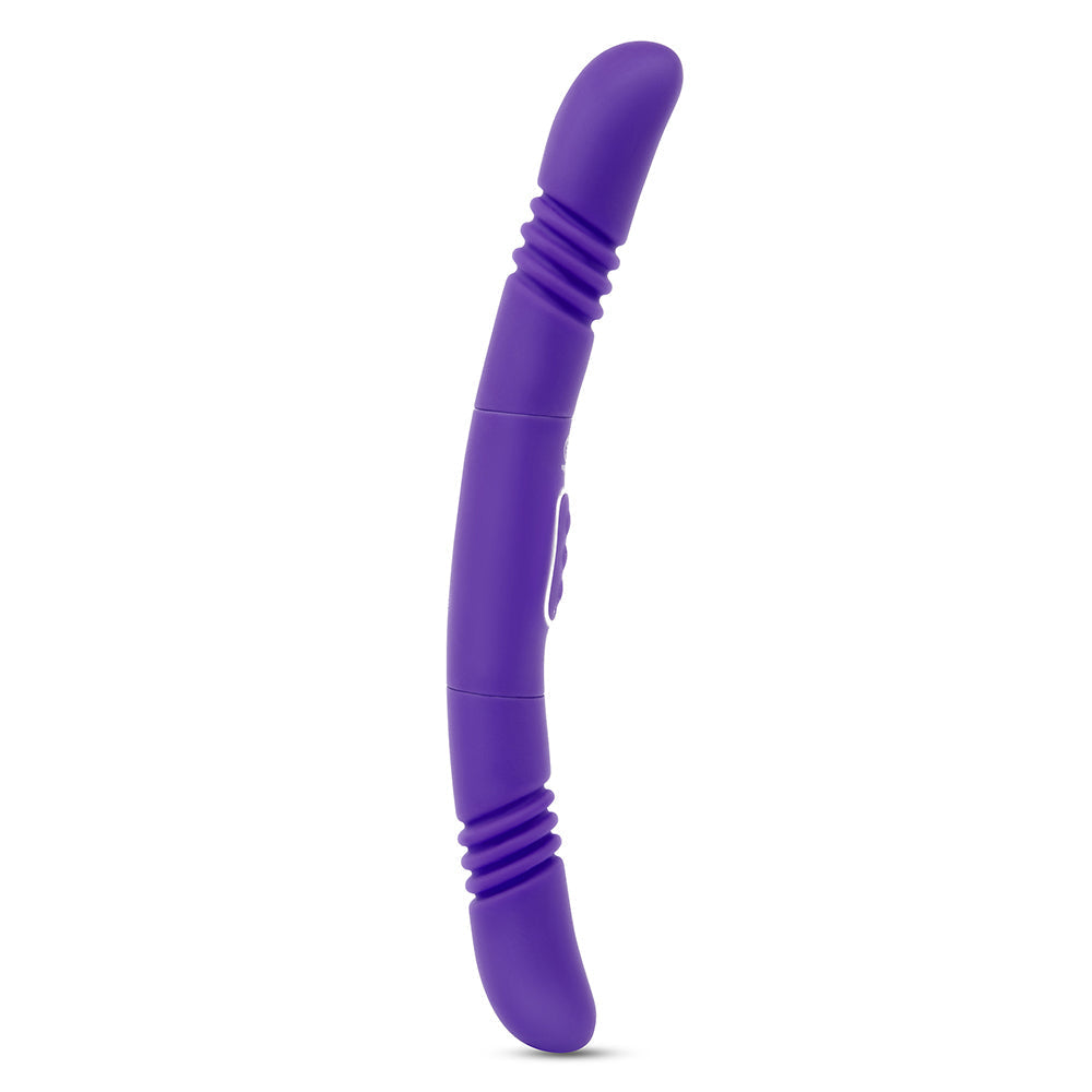 Together Double Delight double-ended couples vibrator in purple