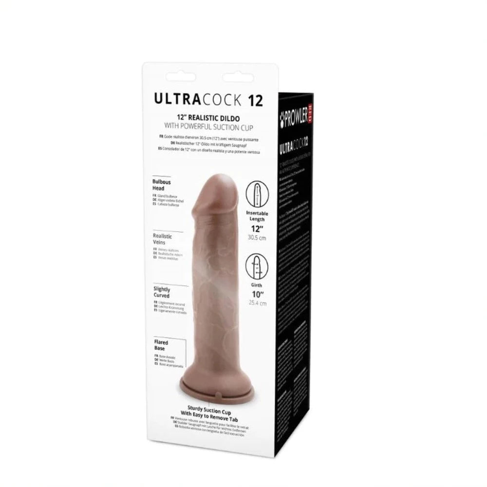 Prowler RED Ultra Cock 12" -Caramel