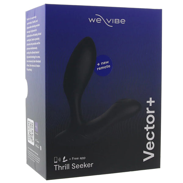 We-Vibe ''Vector'' Prostate Massager -Black