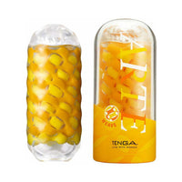 Tenga 'Drape' Stroker Male Masturbator -Yellow