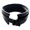 Rouge &quot;Leather Padded Collar&quot; -Black with Black