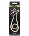 Bound ''DC1'' Beads Nipple Clamps -Rose Gold