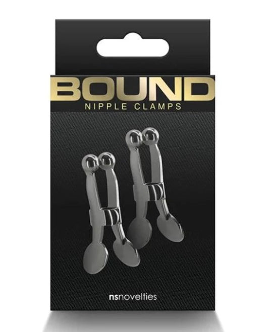 Bound 'C1' Nipple Clamps -Gunmetal