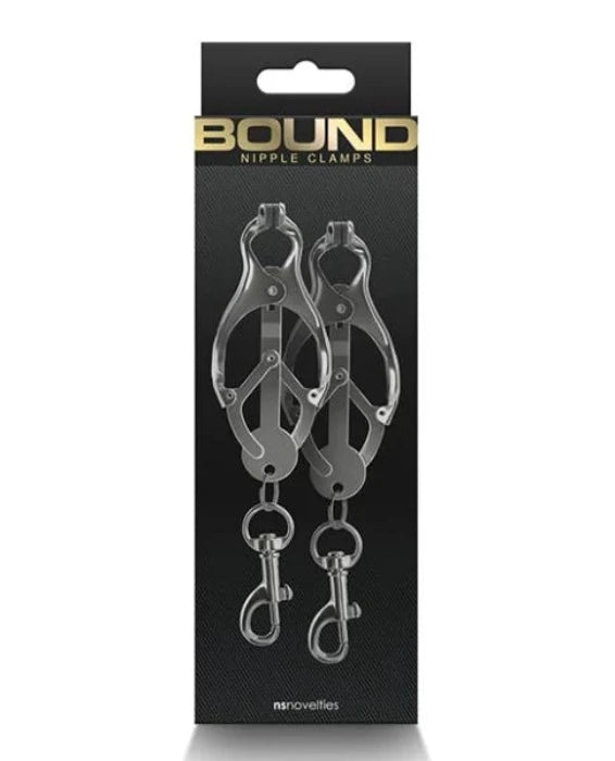 Bound 'C3' Nipple Clams -Gun Metal