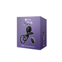SVibe Snail Jovi Couples Ring - Black