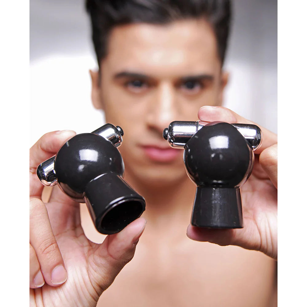 MS ''Reverb'' Vibrating Nipple Suckers
