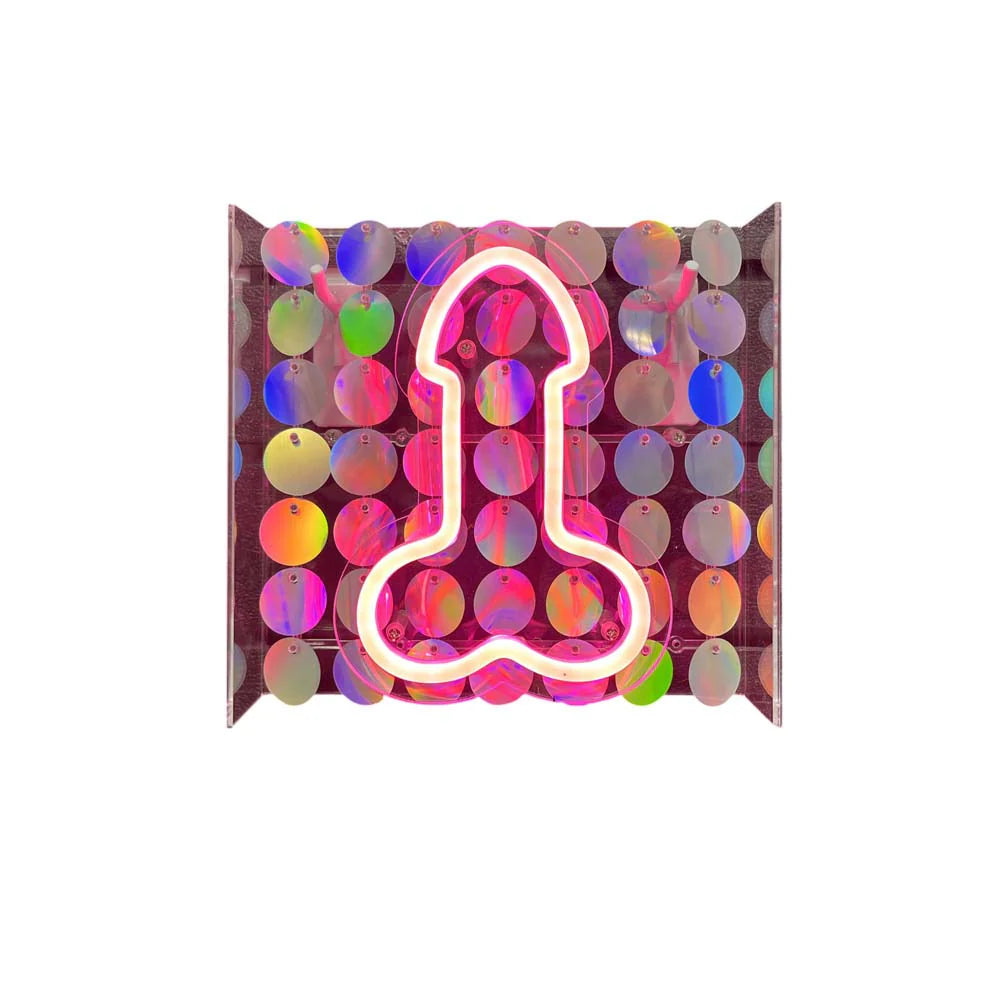 Glitterati Neon ''Penis'' Light up Sign
