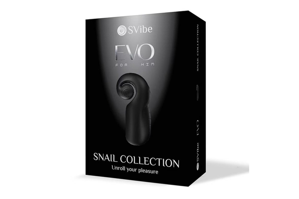 SVibe Snail Evo Stroker - Black - view 2