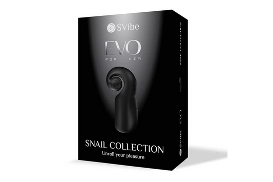 SVibe Snail EVO stroker, black