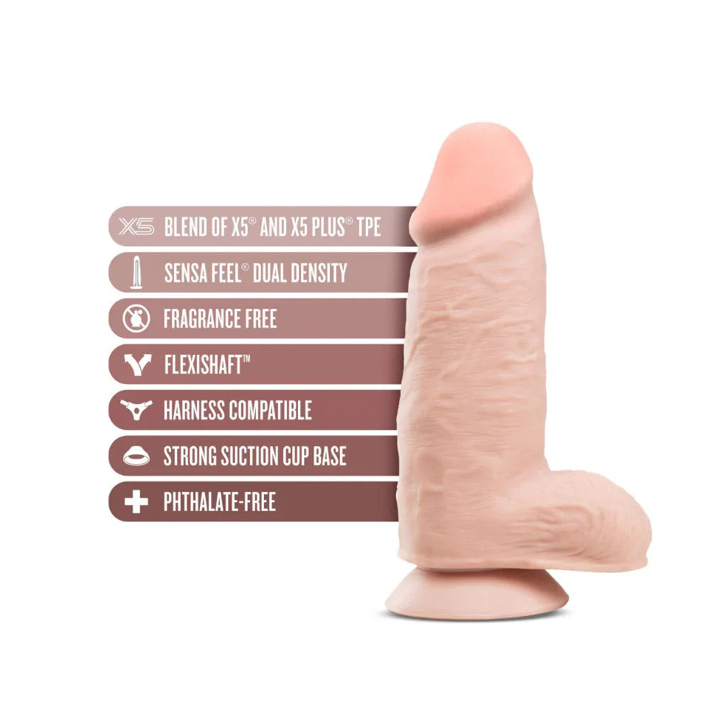 Au Naturel 2.75 Pounder Dual Density Dildo 10"