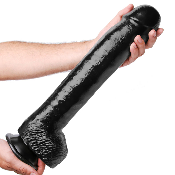Master Series The Black Destroyer 17" Dildo