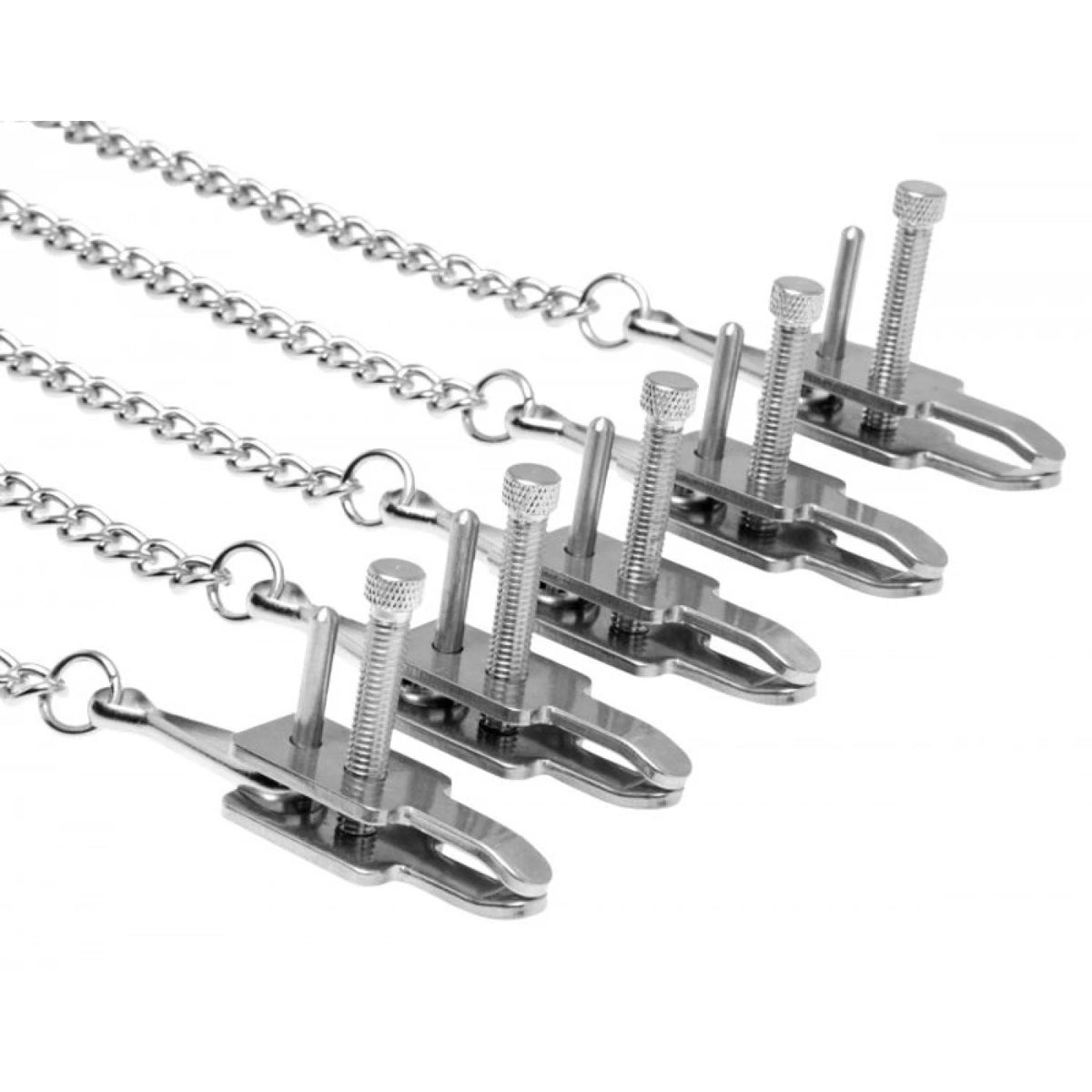 Master Series Game Of Chains Extreme Clamp Bondage System