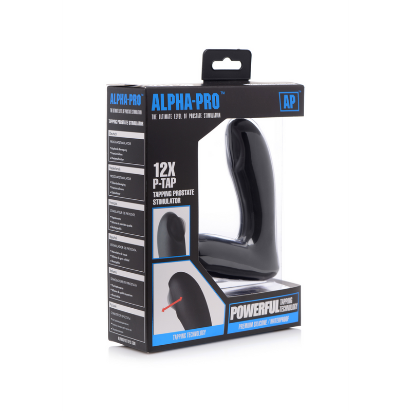 ALPHA-PRO 12X Silicone P-Tap Vibe