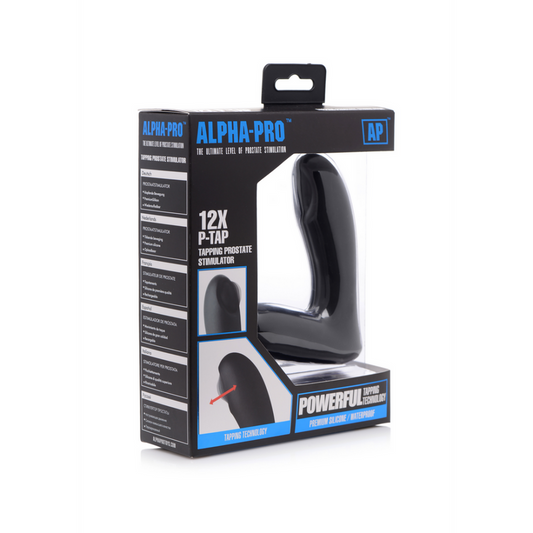 ALPHA-PRO 12X Silicone P-Tap Vibe