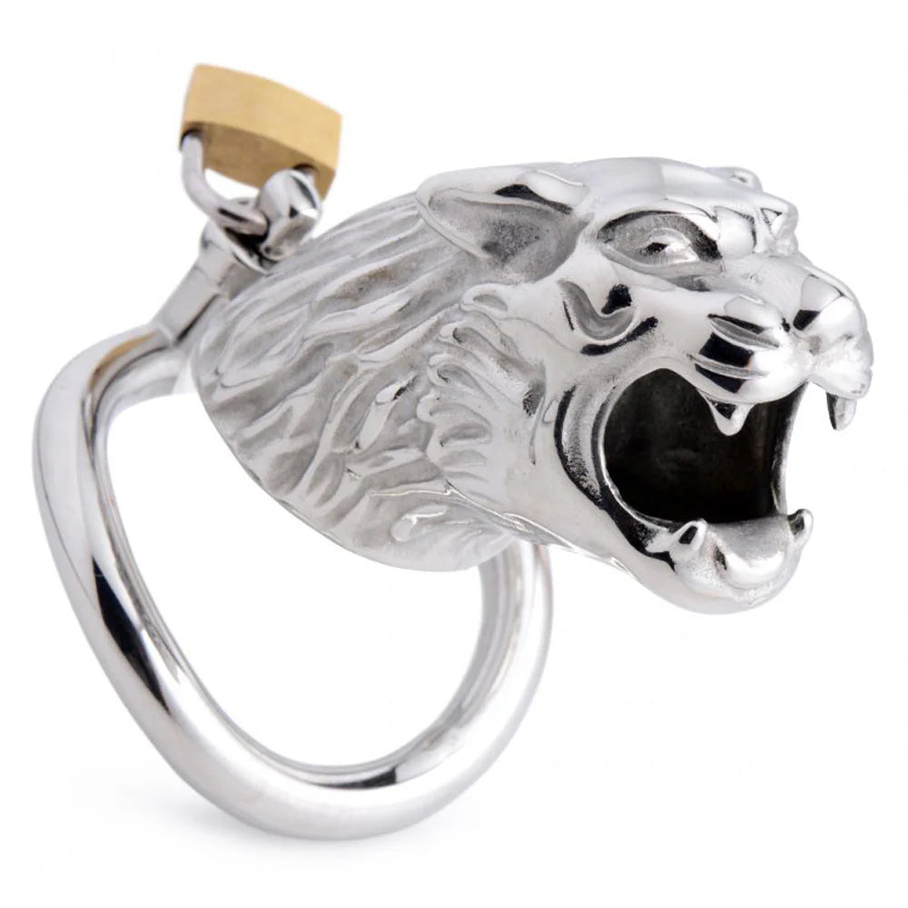 MS 'Tiger King' Locking Chastity Cage
