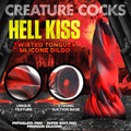 Creature Cocks ''Hell Kiss'' Twisted Tongues Dildo