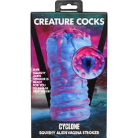 Creature Cocks "Cyclone" Squishy Alien Vagina -Stroker
