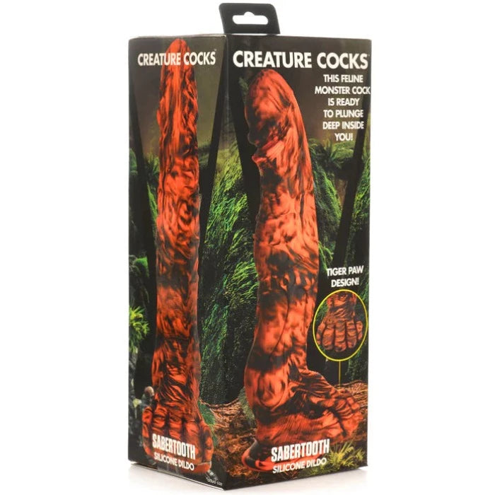 Creature Cocks "Sabretooth" Tiger Dildo