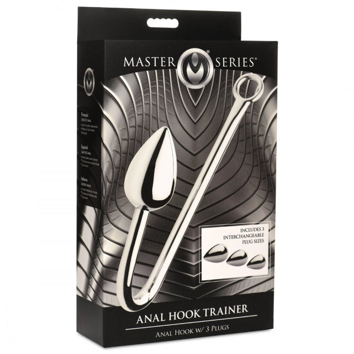 MS "Anal Hook" Trainer Set w/ 3 Plugs