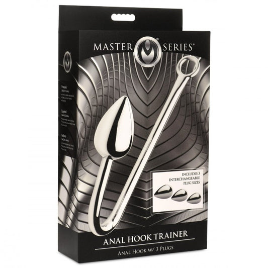 MS "Anal Hook" Trainer Set w/ 3 Plugs