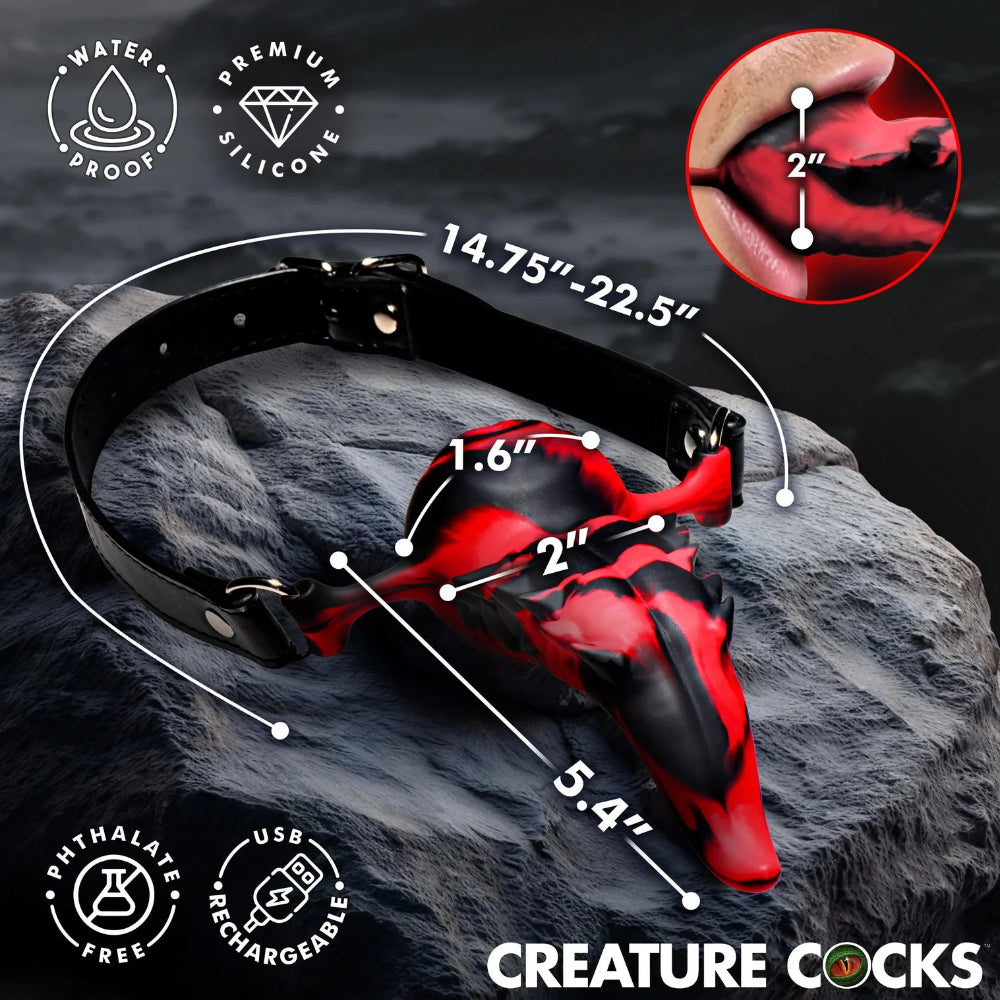 Creature Cocks 'Demon’s Tongue' Vibrating Oral Enhancer