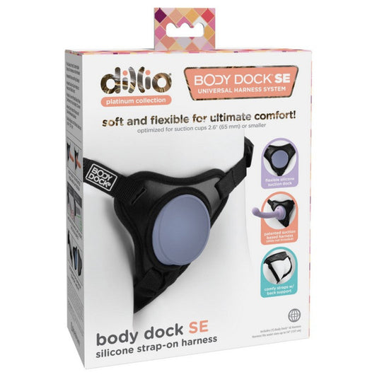 Body Dock 'Dillio' Platinum Body Dock Strap On Harness